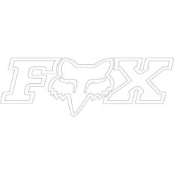 Fox Racing F-Head X Thermal Die-Cut Sticker