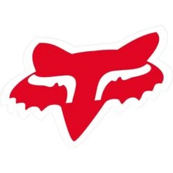 Fox Racing Fox Head Sticker -Fox Racing 14896 003 OS