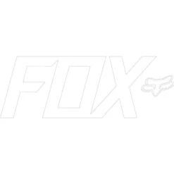 Fox Racing FOX Thermal Die-Cut Sticker 11 Fox Racing FOX Thermal Die-Cut Sticker -Fox Racing 14907 008 OS