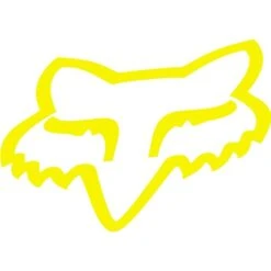 Fox Racing Fox Head Thermal Die-Cut Sticker -Fox Racing 14911 130 OS