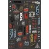 Fox Racing Hero Dirt Sticker Sheet 2 Fox Racing Hero Dirt Sticker Sheet -Fox Racing 260 28170 922 OS