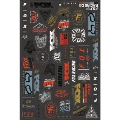 Fox Racing Hero Dirt Sticker Sheet