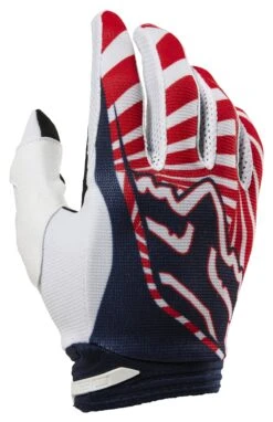 Fox Racing 180 Goat Gloves -Fox Racing fox racing180 goat gloves red white blue 2