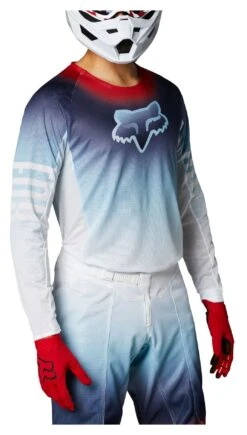 Fox Racing Airline Reepz Jersey -Fox Racing fox racing airline reepz jersey white red blue 1