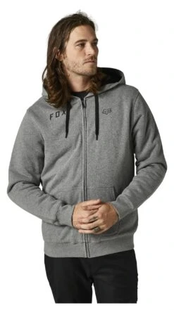 Fox Racing Baseline Sasquatch Zip Hoody -Fox Racing fox racing baseline sasquatch zip hoody heather graphite