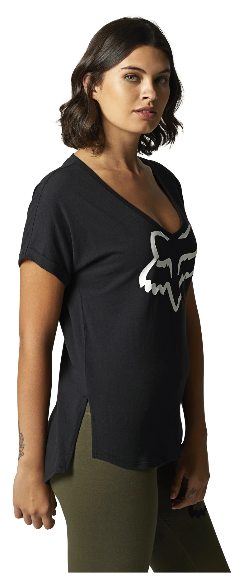 Fox Racing Boundary V-Neck Women's Top 4 Fox Racing Boundary V-Neck Women's Top - Image 2