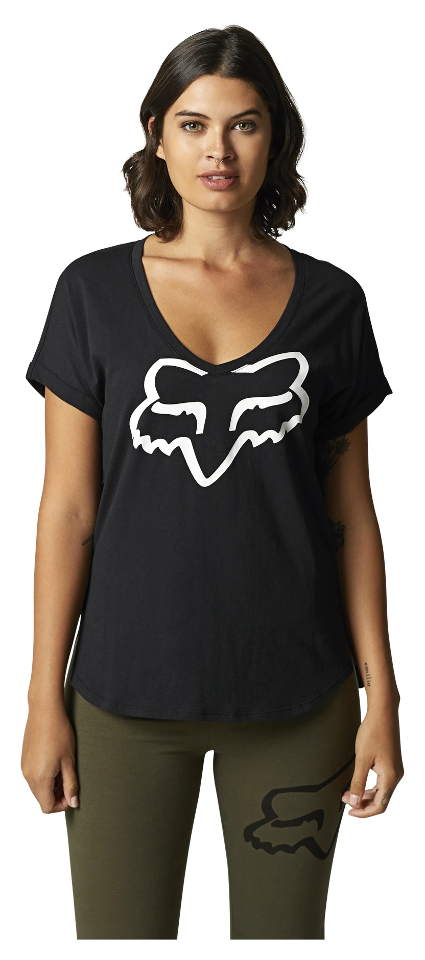 Fox Racing Boundary V-Neck Women's Top 3 Fox Racing Boundary V-Neck Women's Top