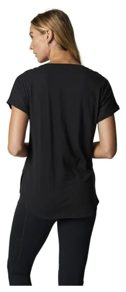 Fox Racing Boundary V-Neck Women's Top 33 Fox Racing Boundary V-Neck Women's Top -Fox Racing fox racing boundary v neck womens top black pink 3