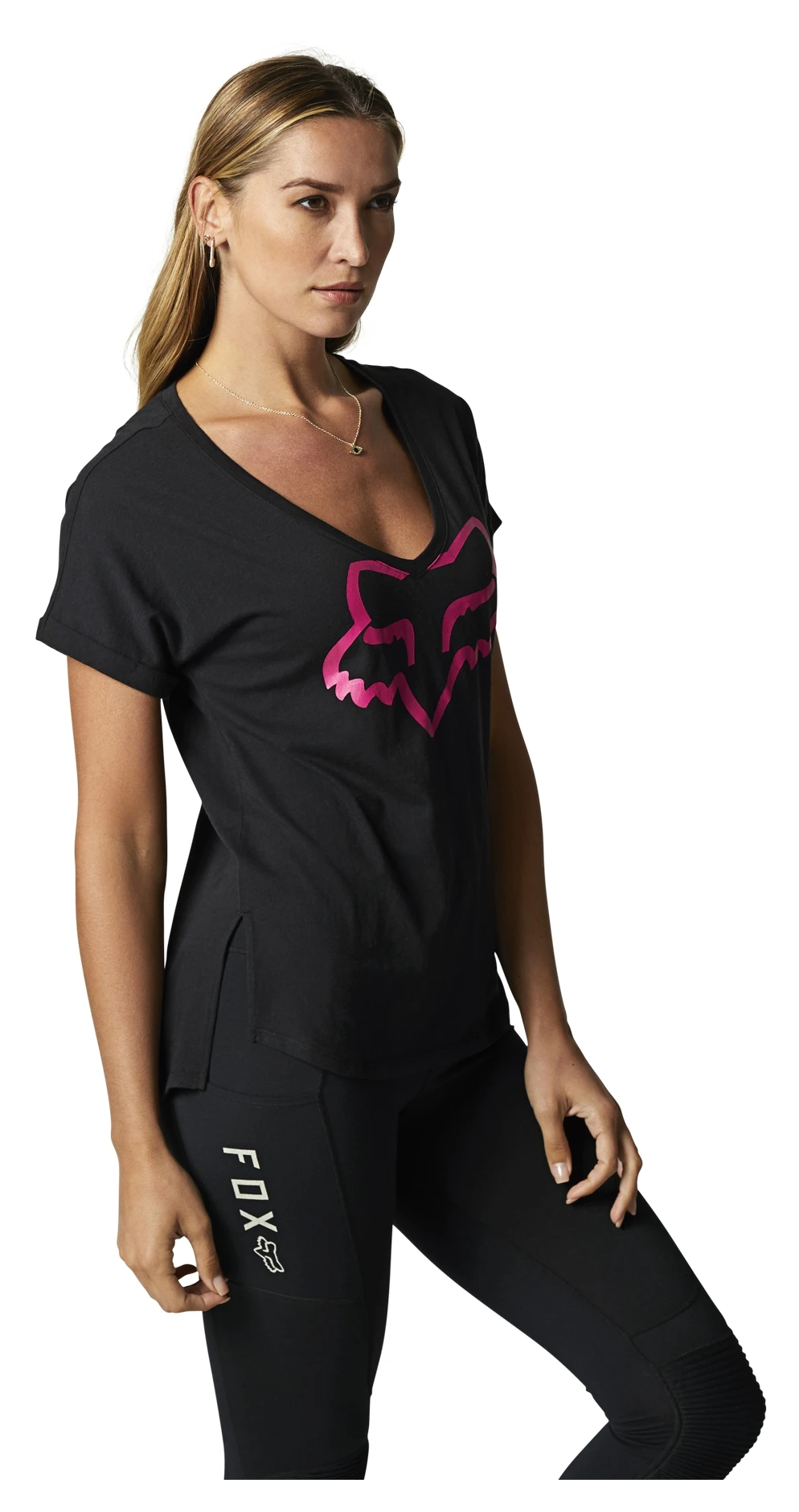 Fox Racing Boundary V-Neck Women's Top 11 Fox Racing Boundary V-Neck Women's Top - Image 9