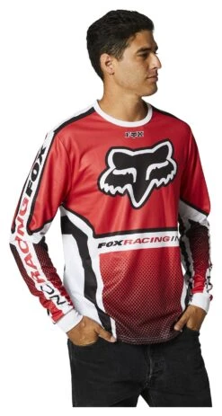 Fox Racing Octaine SE Jersey 12 Fox Racing Octaine SE Jersey -Fox Racing fox racing fox octaine se jersey red white