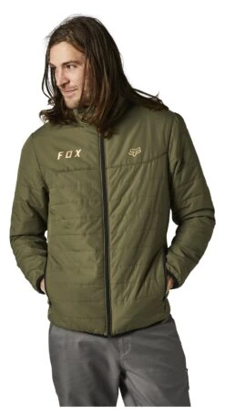 Fox Racing Howell Puffy Jacket -Fox Racing fox racing howell puffy jacket fatigue green