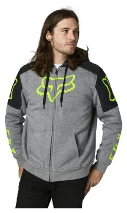 Fox Racing Paydirt Sasquatch Zip Hoody -Fox Racing fox racing paydirt sasquatch zip hoody heather graphite