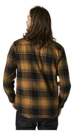 Fox Racing Traildust 2.0 Flannel Shirt -Fox Racing fox racing traildust20 flannel shirt dark khaki 1