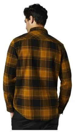 Fox Racing Traildust 2.0 Flannel Shirt -Fox Racing fox racing traildust20 flannel shirt gold 1