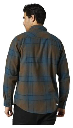 Fox Racing Traildust 2.0 Flannel Shirt -Fox Racing fox racing traildust20 flannel shirt slate blue 1