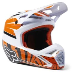 Fox Racing V1 Goat Helmet -Fox Racing fox racing v1 goat helmet orange