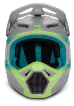 Fox Racing V1 Horyzn Helmet 18 Fox Racing V1 Horyzn Helmet -Fox Racing fox racing v1 horyzn helmet grey teal yellow 1