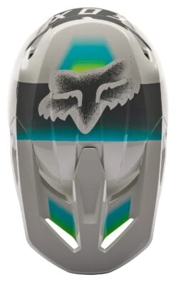 Fox Racing V1 Horyzn Helmet 21 Fox Racing V1 Horyzn Helmet -Fox Racing fox racing v1 horyzn helmet grey teal yellow 4