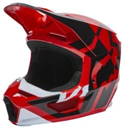 Fox Racing V1 Lux Helmet -Fox Racing fox racing v1 lux helmet red