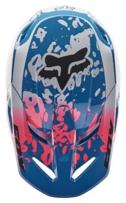 Fox Racing V1 Morphic Helmet 21 Fox Racing V1 Morphic Helmet -Fox Racing fox racing v1 morphic helmet blue white pink 4
