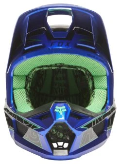 Fox Racing V1 Peril Helmet 18 Fox Racing V1 Peril Helmet -Fox Racing fox racing v1 peril helmet blue 1