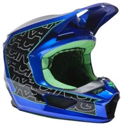 Fox Racing V1 Peril Helmet 17 Fox Racing V1 Peril Helmet -Fox Racing fox racing v1 peril helmet blue