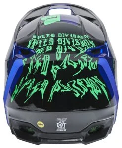 Fox Racing V1 Peril Helmet 20 Fox Racing V1 Peril Helmet -Fox Racing fox racing v1 peril helmet blue 3