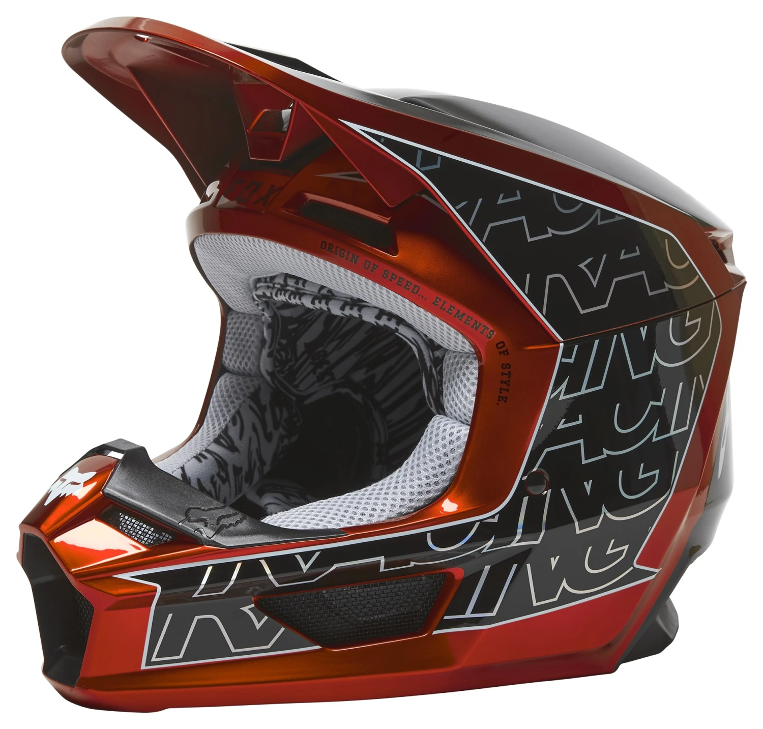 Fox Racing V1 Peril Helmet 5 Fox Racing V1 Peril Helmet - Image 3