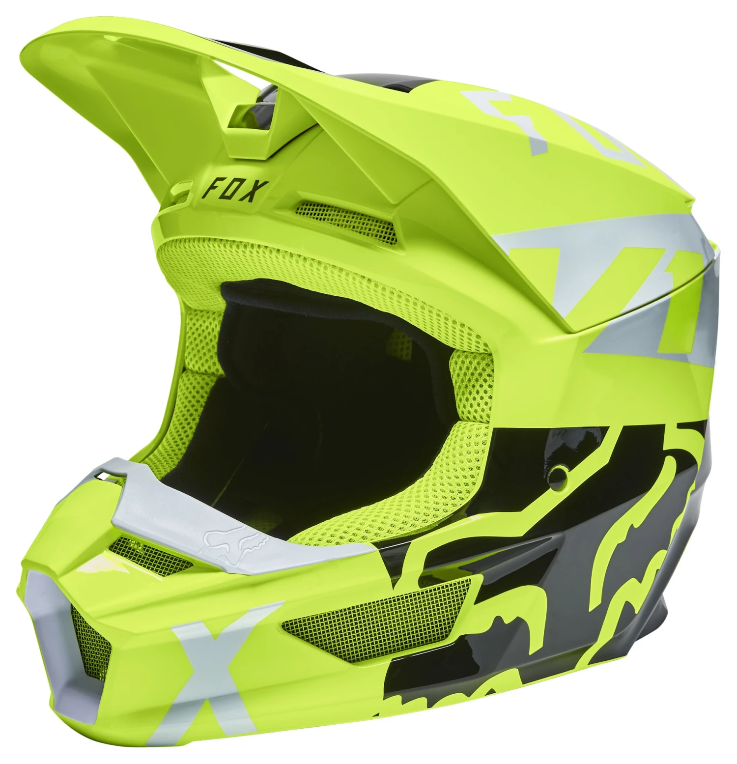 Fox Racing V1 Skew Helmet 3 Fox Racing V1 Skew Helmet
