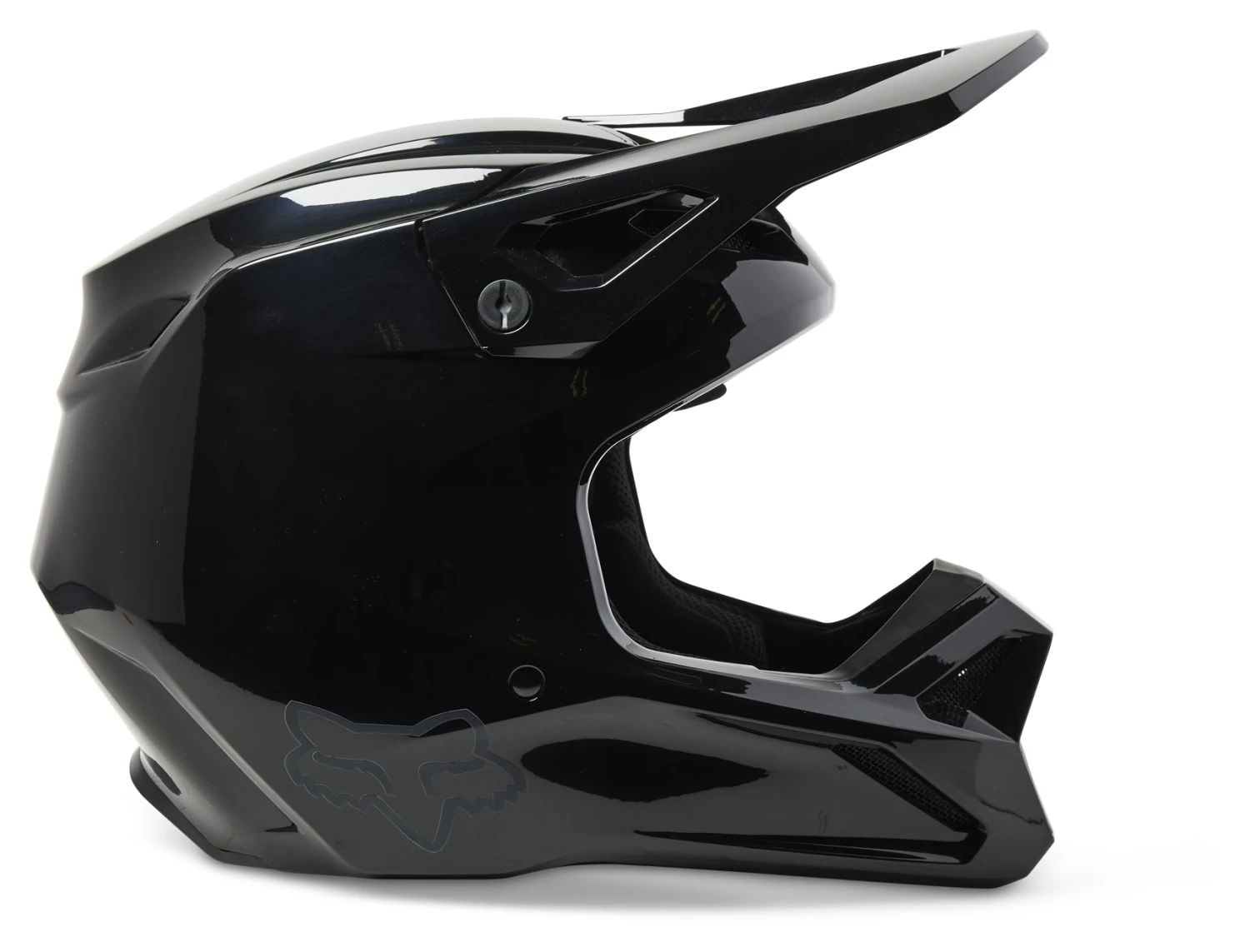 Fox Racing V1 Solid Helmet 4 Fox Racing V1 Solid Helmet - Image 2