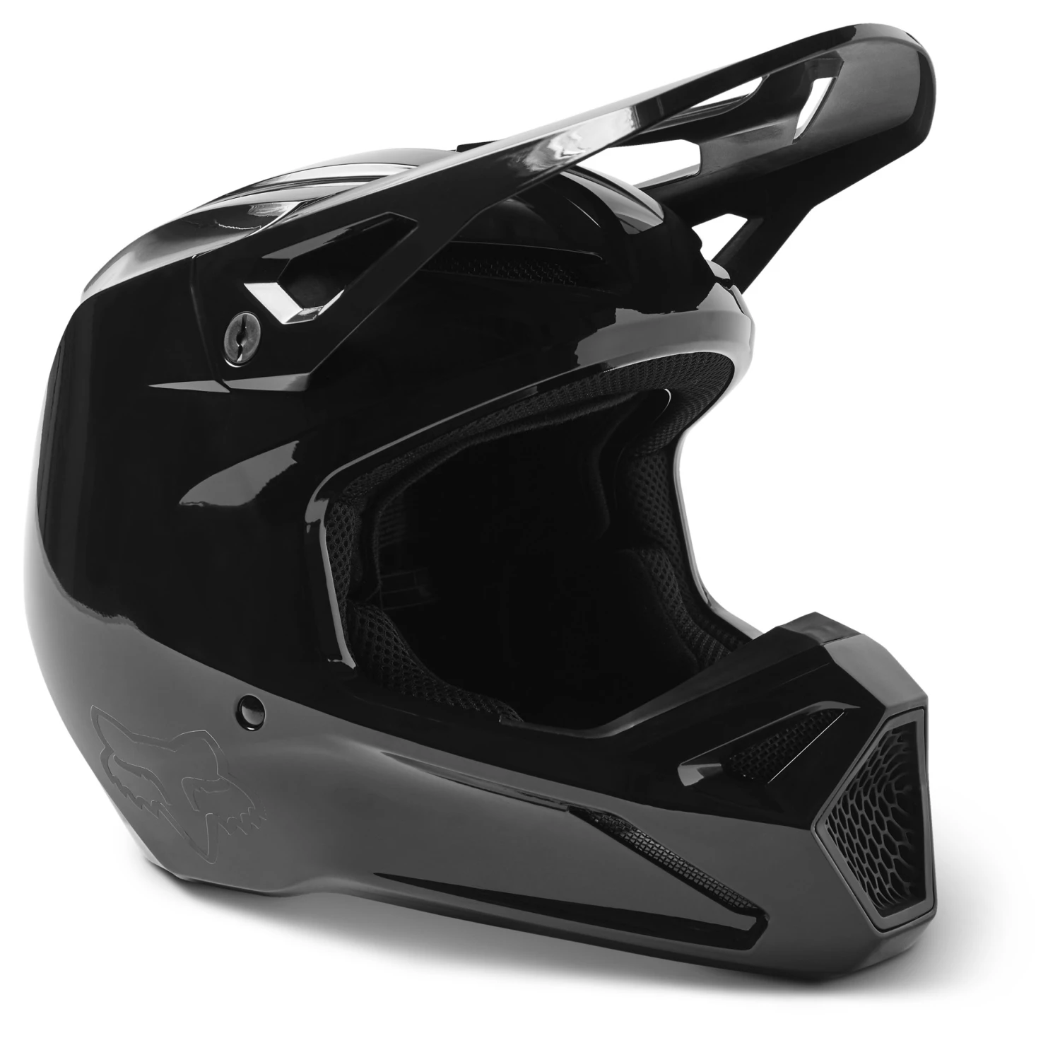 Fox Racing V1 Solid Helmet 3 Fox Racing V1 Solid Helmet