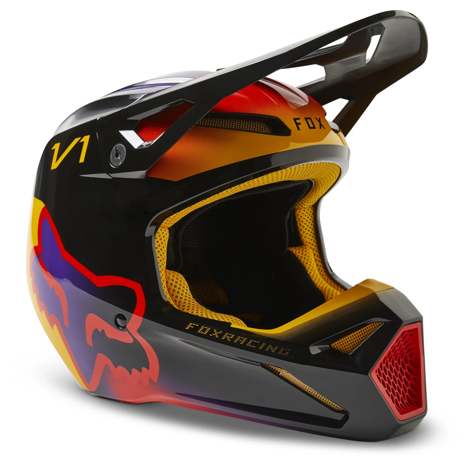 Fox Racing V1 Toxsyk Helmet 7 Fox Racing V1 Toxsyk Helmet - Image 5