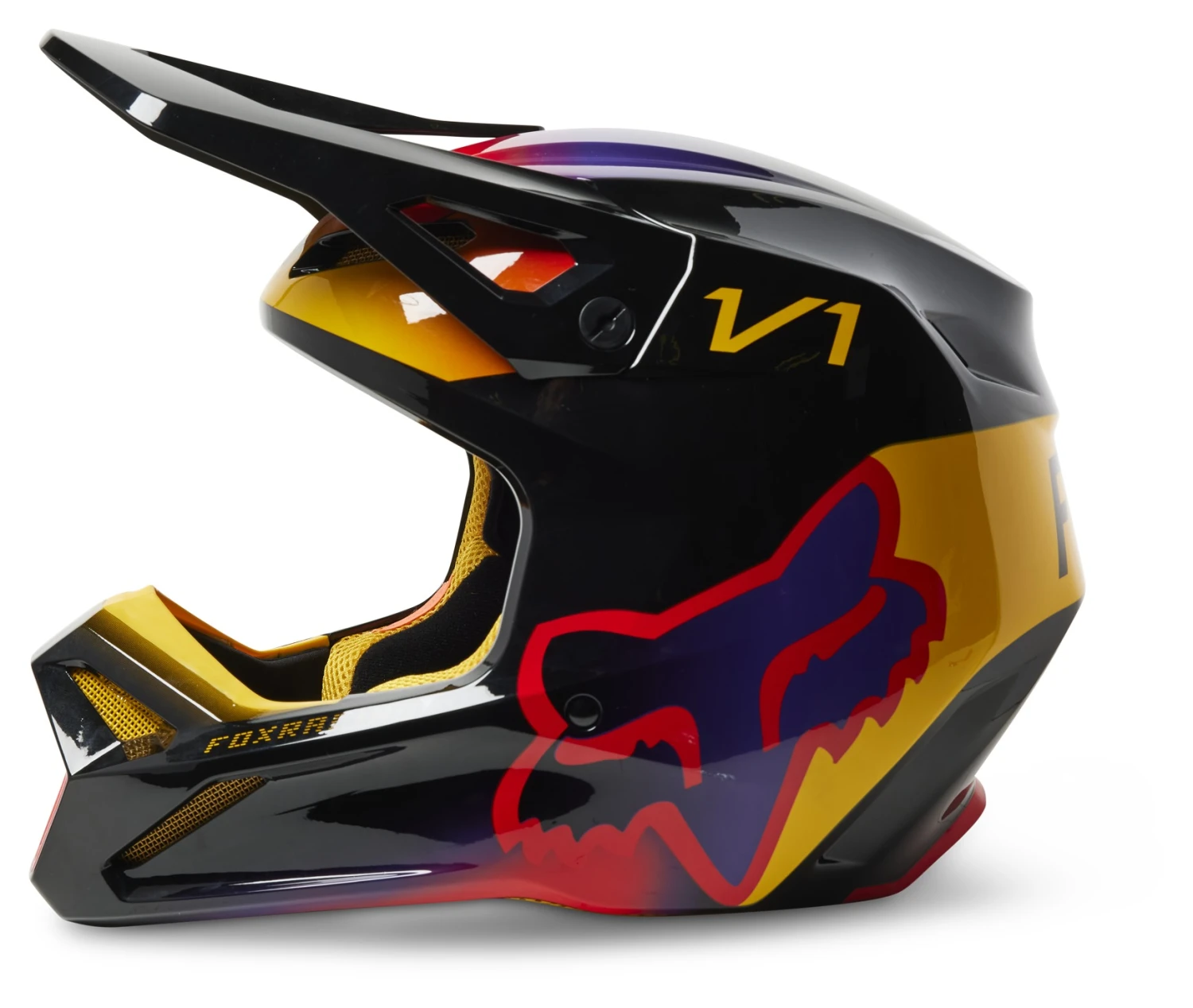 Fox Racing V1 Toxsyk Helmet 8 Fox Racing V1 Toxsyk Helmet - Image 6
