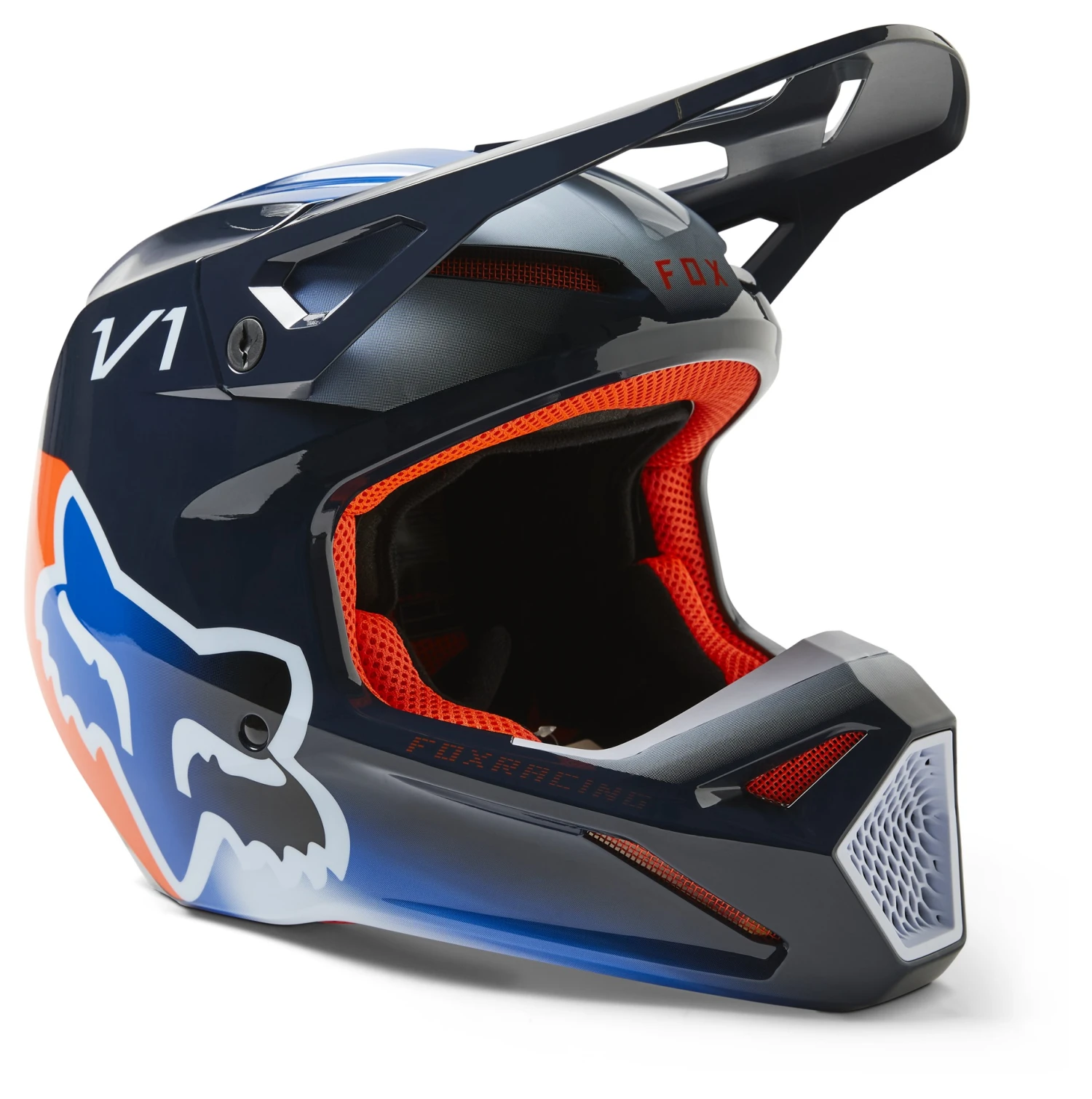 Fox Racing V1 Toxsyk Helmet 3 Fox Racing V1 Toxsyk Helmet