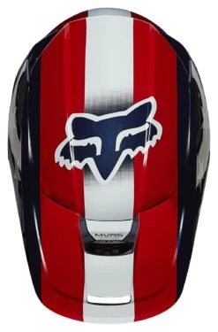 Fox Racing V1 Ultra Helmet 8 Fox Racing V1 Ultra Helmet -Fox Racing fox racing v1 ultra helmet red white blue 2