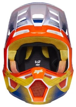 Fox Racing V2 RKANE Helmet 18 Fox Racing V2 RKANE Helmet -Fox Racing fox racing v2 rkane helmet orange blue 1