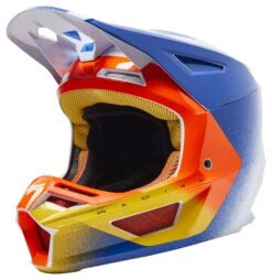 Fox Racing V2 RKANE Helmet 17 Fox Racing V2 RKANE Helmet -Fox Racing fox racing v2 rkane helmet orange blue