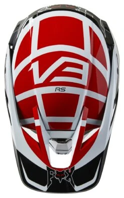Fox Racing V3 RS Celz Helmet 9 Fox Racing V3 RS Celz Helmet -Fox Racing fox racing v3 rs celz helmet red black white 2