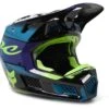 Fox Racing V3 RS Dkay Helmet -Fox Racing fox racing v3 rs dkay helmet blue