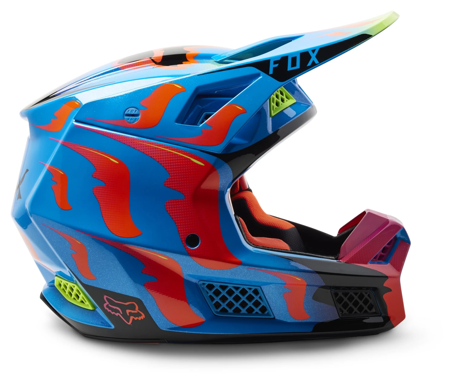 Fox Racing V3 RS Eyeris Helmet 4 Fox Racing V3 RS Eyeris Helmet - Image 2