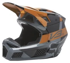 Fox Racing V3 RS Riet Helmet (SM) -Fox Racing fox racing v3 rs riet helmet black gold 2