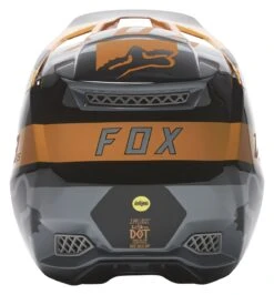Fox Racing V3 RS Riet Helmet (SM) -Fox Racing fox racing v3 rs riet helmet black gold 3
