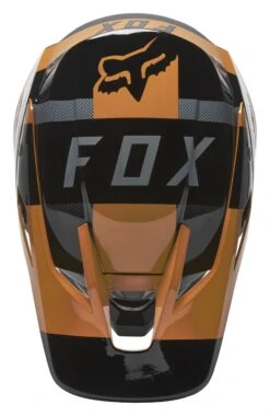 Fox Racing V3 RS Riet Helmet (SM) -Fox Racing fox racing v3 rs riet helmet black gold 4