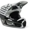 Fox Racing V3 RS Ryaktr Helmet -Fox Racing fox racing v3 rs ryaktr helmet grey
