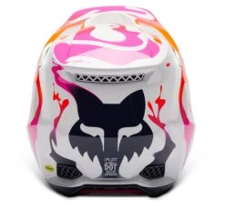 Fox Racing V3 RS Ryvr LE Helmet 12 Fox Racing V3 RS Ryvr LE Helmet -Fox Racing fox racing v3 rs ryvr le helmet white navy 4
