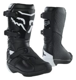 Fox Racing Youth Comp Boots Black / Youth 2 [Open Box]