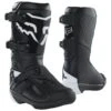 Fox Racing Youth Comp Boots Black / Youth 4 [Open Box] -Fox Racing fox racing youth comp boots black youth4 open box black