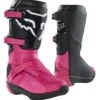 Fox Racing Youth Competition Girl's Boots -Fox Racing fox racing youth competition girls boots black pink